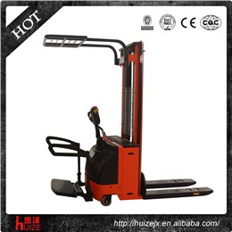 帶護頂架全電動(dòng)堆高車(chē)