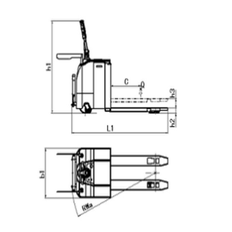 全電動(dòng)搬運車(chē)(貨叉加長(cháng)型)