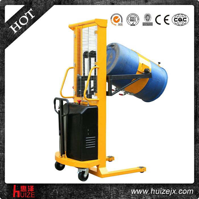 HZFSDSDQ-A-13半電動(dòng)油桶電翻轉車(chē)HZ500A 3